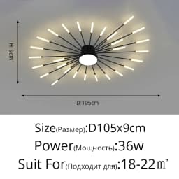 QIYIMEI Modern Ceiling Lights LED Luster Indoor Lighting For Bedroom Hall Living Kids Room Acrylic Lamps Fixture Frame 175-260V