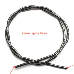 Natural Stone Hematite Beads Flat Round Disc Oval Heart Square Circle Loose Spacer Beads For Necklace Bracelet Making