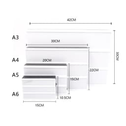 A4 A5 A6 Size LED Combination Night Light Box Lamp DIY Black/Colorful Letters Cards USB AA Battery Cinema Lightbox White Pink
