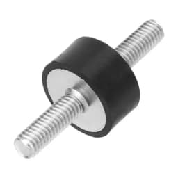 4pcs M6 Rubber Double Male Thread Anti Vibration Isolator Mounts Silentblock Car Boat Bobbins Rubber Mount M6 Silentblock