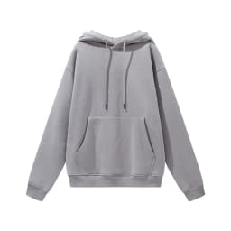 ZODF New Winter Men Basic Thick Fleece 345gsm Hoodies Casual Loose Hip Hop Unisex Hooded Sweatshirt Pullovers Tracksuits HY0010