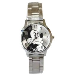 New Disney Mickey Mouse Minnie Gold Silver Watch Children's Boys Girls Watches Steel Students Quartz Adult Watch Birthday Gift