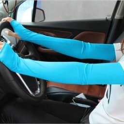 Men Women Ice Silk Modal Cold Mitten Half Finger Driving Arm Warmers UV Protection Sun Sunscreen Fingerless Sleeve Glove G190