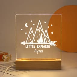 Drop Shipping Personalized Nightlight USB LED Customized Name 3D Lamp Decoration Bedroom Toys Birthday For Baby Children Gift
