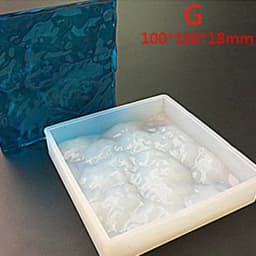 Water Ripples Wave Pendant Necklace Earring Beads Casting Crystal Molds Silicone Resin Liquid Mold DIY Jewelry Making Craft Tool