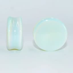 1PAIR Stone Ear Plug Tunnel Ear Piercings Earring Gauges Helix Piercing Ear Stretcher Ear Plugs Body Piercing Jewelry6mm-25mm