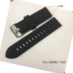 Adjustable Replacement Watch Strap Band Silicone Rubber Plastic Watchbands For SKMEI 1251 1025 1155 Sports Watches Accessories