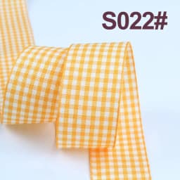 5Yards/Roll Plaid Ribbons Grosgrain Ribbon Gift Wrapping Polyester Ribbon Handmade DIY Bow Wedding Party Home Decor