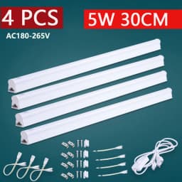 Led Bar Light Profile 10W 20W Led Strip T5 Tube Kitchen Indoor Lighting 30cm 50cm Wall Lamp Lights for Kitchen Cabinet AC85-265V