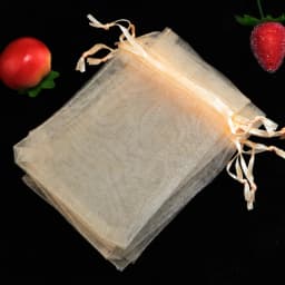 50Pcs Organza Bag Jewelry Packaging Gift Candy Wedding Party Goodie Packing Favors Pouches Drawable Bags Present Sweets Pouches