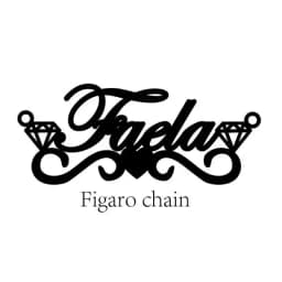 DOREMI 3MM Figaro Personalized Chain Custom Name Necklace with Heart Stainless Customized Nameplate Necklace for Women Numbers