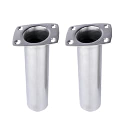 Boat Accessorie 2 Pieces Boat Fishing Flush Mount Rod Holder 316 Stainless Steel Fishing Tackle Tube Accessory 15° 90°
