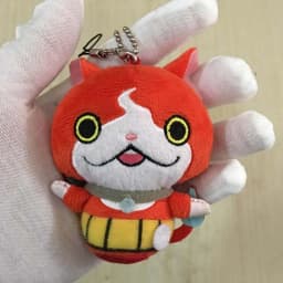 New Kawaii Cute Anime Yo-Kai Watch Mini Plush Keychain Small Pandent Kids Stuffed Toys For Children Gifts 11CM