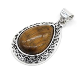 2024 New Natural Stone Abalone Shell Charms Drop Shape Lapis Lazuli Ethnic Pendant for Women Jewelry Making DIY Necklace Gift