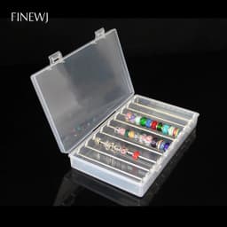 Acrylic Jewelry Charm Beads Storage Box for Trollbeads Bracelet Ring Holder Organizer Tray Diy Finding Display Stand Rack Case