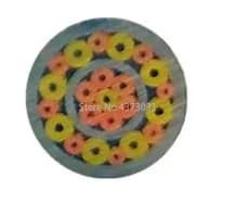 6mm Mosaic Pin Rivets for Knife Handle Screw Brass Mosaics Rivets Nail Steel Tube More Design Exquisite Style Length 90mm