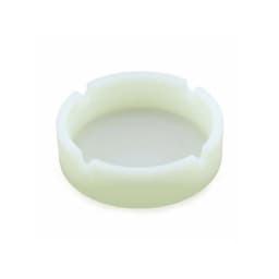 Silicone World Portable Silicone Round Ashtray Durable Soft Eco-friendly Ashtray High Temperature ResistanceAnti-fall Anti-slip