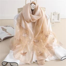 Rushed 2024 Silk Women Scarf Warm Wool Shawls Lady Wraps Bufanda Floral Pashmina Embroidery Scarves Foulard Wholesale Hijab