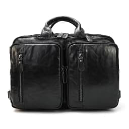 Men Business Briefcase Soft Genuine Leather Man Laptop Handbag 3 Use Multifunctional Cowhide Shoulder Messenge bag For Male Tote