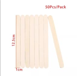 50-150Pcs Epoxy Resin Jewelry making Tools Silicone Wood Stick Natural Wooden Pop Popsicle Sticks Wood Craft Ice Cream Sticks