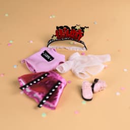 Outfit for 1/8 BJD Pocket doll and Middie Blyth clothes including shoes suit for 16cm doll