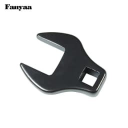 Fanyaa Open End Interchangeable Torque Head, Individual Crowfoot Wrench, Square Drive 1/2", Full Polish 36-48mm Made In Taiwan