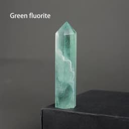 7-8cm Natural Crystal Point Quartz Rainbow Wand Crystal Column Rose Quartz Rock Mineral Specimen Home Decor Reiki Healing stone