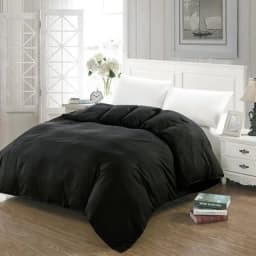 Duvet Cover White Black Gray Comforter/Quilt/Blanket case Twin Full Queen King double single Bedding 220x240 200x200 150 Hot
