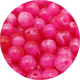 6 8 10 mm Imitation Stone Round Acrylic Beads Clouds Effect Garment Accessory