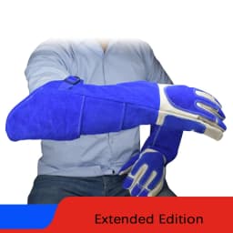 Anti-bite Safety Bite Gloves For Catch Dog Cat Reptile Animal Ultra Long Thickened Cowhide Pets Grasping Biting Protective Glove