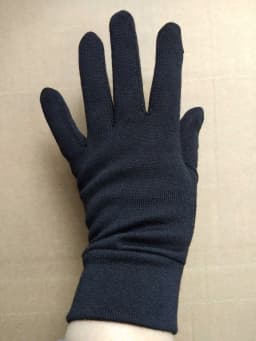 Unisex Merino Wool Glove Liners 100% Merino Wool Gloves - Touch Screen Compatible Warmer Windproof Size XS-XL