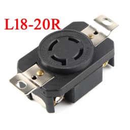 America NEMA 20A 30A Industry Twist Lock Power Socket L14-30R 6-30R 18-30R 19-30R 21-30R L5-30R 20R US Wiring Connector Outlet