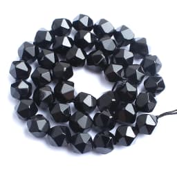 6-12mm Natural Garnet Agates Quartz Tiger Eye Howlite Opal Stone Beads Faceted Loose Beads For DIY Jewelry Making Bracelet