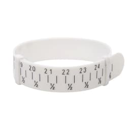 1pcs Stalness Steel Bangle Sizer Gauge Measure Bracelet Measuring Equipment for Diy Jewelry Tools Making Accessories 15-25cm