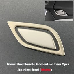 For Buick Encore OPEL VAUXHALL MOKKA 2013-2016 Car Styling Interior Panel Kit Decorative Sticker Cover Trim Auto Accessories