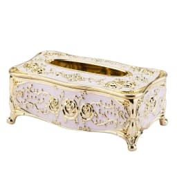 Creative bedroom office desk tissue box European luxury paper box universal paper box family KTV hotel car storage paper towel