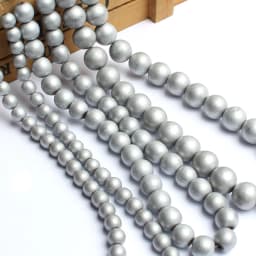 Frosted Matte Hematite Stone Beads Rose Gold Silver Color Natural Round Spacer Beads For Jewelry DIY Making Bracelet Accessories