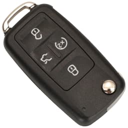 Jingyuqin 2/3/4/5 Buttons Folding Remote Car Key Case Shell For VW Sharan Tiguan Golf Sagitar Polo MK6 Touareg