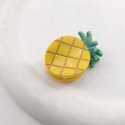 1/2/4 PCS Fruit Acetate Hairpin Cute Little Grab Strawberry Lemon Cherry Grape Bangs Broken Hairpin Top Clip Hair Accessories
