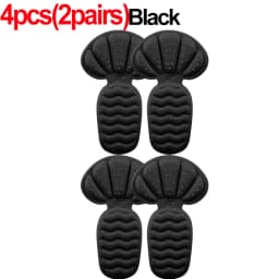 2/4pcs Thicken Sponge Heel Stickers Shoe Cushion Heel Protector Shoes Adjuster High Heels Inserts Heel Pads Shoe Half Insoles