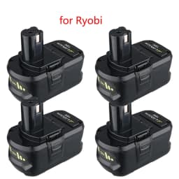 1/2/4Pack P108 5.0Ah 18V One+ Lithium-on Battery Replace for Ryobi P102 P103 P104 P105 P107 P109 P122 Power Tools Battery pin