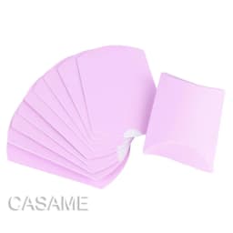 10pcs Kraft Paper Pillow Candy Box Christmas Gift Packaging Boxes Candy Bags Wedding Baby Shower Birthday Party Decoration