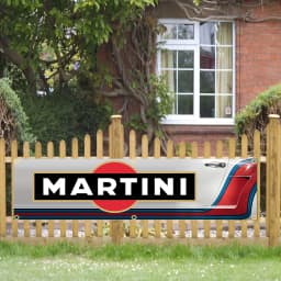 60X240cm Martinis Super Racing Car Banner Flag Polyester Printed Garage or Outdoor Decoration Tapestry