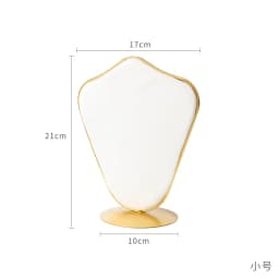 3 New Model Jewelry Display Sun Style Storage Bust Jewelry Holder Necklace Display Silky Beige Velvet Necklace Earrings