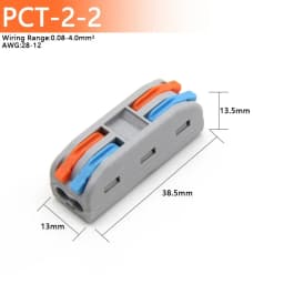 5/10/50/100pcs Push-in Electrical Wire Connector Terminal Block Universal Fast Wiring Cable Connectors For Cable Connection