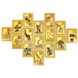 Oracle Belline Cards French Version Mysterious Divination Oracle Cards With Guidebook Spiritual Fortune Reading For Beginner