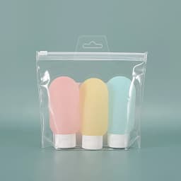 3/4Pcs/Set 30/60/100ml Soft Lotion Refillable Bottle Portable Travel Shampoo Bottle Empty Container Squeeze Tube Empty Bottling