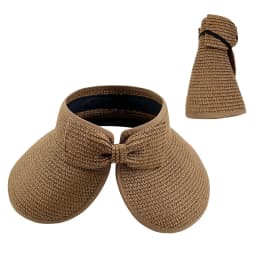 New Women Summer Visors Hat Foldable Sun Hat Wide Large Brim Beach Hats Straw Hat Chapeau Femme Beach UV Protection Cap