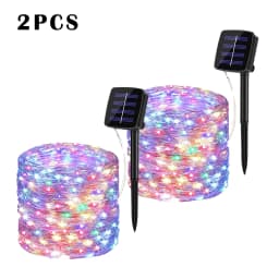 LED Solar String Light Outdoor Garden Fairy Lights Led Twinkle Waterproof Lamp for Christmas Party Decor 7m/12m/22m/32m/52m/102m