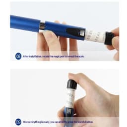 1Pc/2Pcs Universal Lilly Insulin Injection Pen And Magic Wrinkle Removal Medical Aesthetic Pen 8 Colors